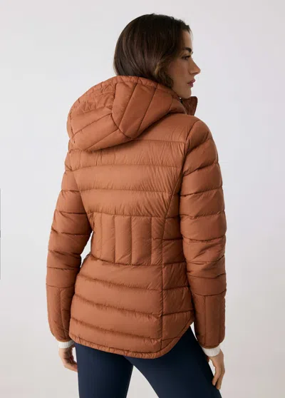 Lole Emeline Down Jacket In Rust