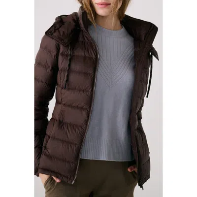 Lole Emeline Water Repellent 550 Fill Power Down Jacket In Brown