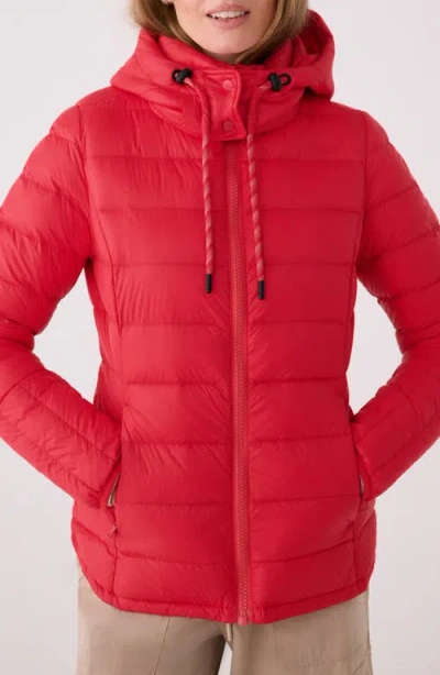 Lole Emeline Water Repellent 550 Fill Power Down Jacket In Red