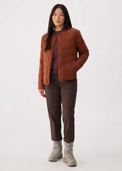 Lole Emilia Jacket In Brown