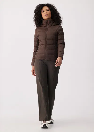 Lole Emy Down Jacket Packable In Brown