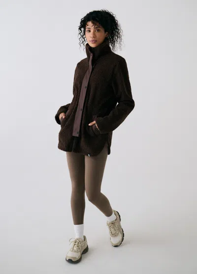 Lole Fiercely Jacket In Brown