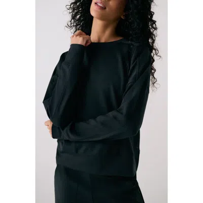 Lole Flow Long Sleeve Sweatshirt In Green