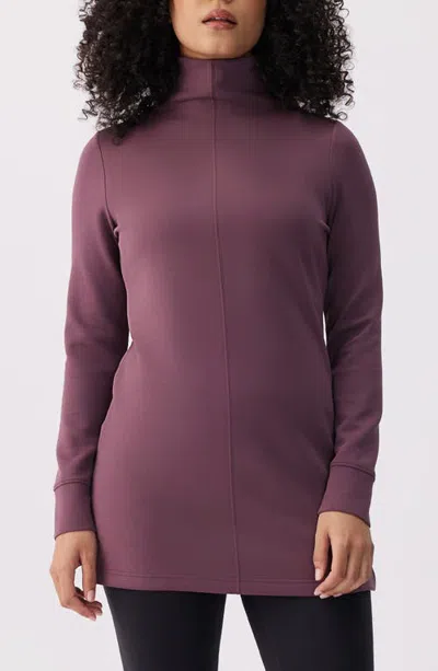 Lole Flow Long Sleeve Tunic In Mulberry