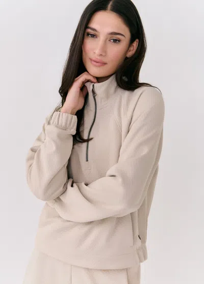 Lole Half Zip Top City In Abalone