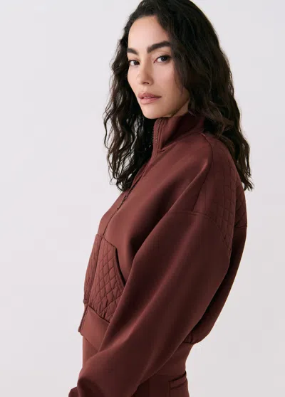 Lole Joliette Bomber In Sienna