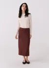 Lole Joliette Midi Skirt In Sienna