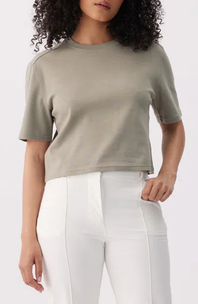 Lole La Organic Cotton T-shirt In Green