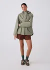 Lole Lachine Oversized Rain Jacket In Hazel