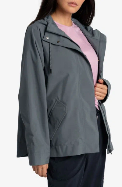 Lole Lachine Waterproof Rain Jacket In Ash