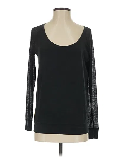Pre-owned Lole Long Sleeve T-shirt In Black