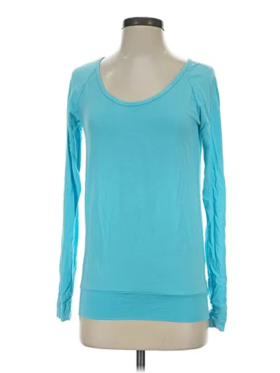 Pre-owned Lole Long Sleeve T-shirt In Blue