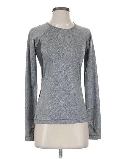 Pre-owned Lole Long Sleeve T-shirt In Gray