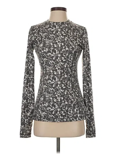 Pre-owned Lole Long Sleeve T-shirt In Gray