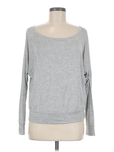 Pre-owned Lole Long Sleeve T-shirt In Gray