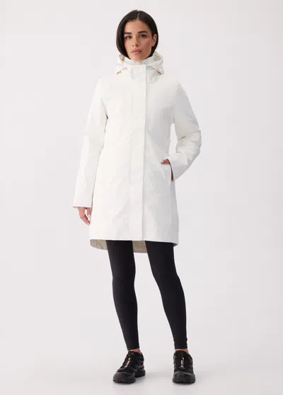 Lole Lovering 3 In 1 Insulated Jacket In White