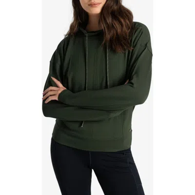 Lole Mindset Pullover Hoodie In Kombu