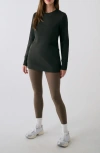 Lole Mindset Tunic Sweatshirt In Green