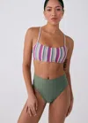 Lole Mojito Bikini Bottoms In Army