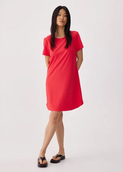 Lole Momentum Crewneck Dress In Pink
