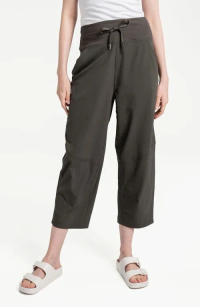 Lole Momentum Crop Drawstring Pants In Olive