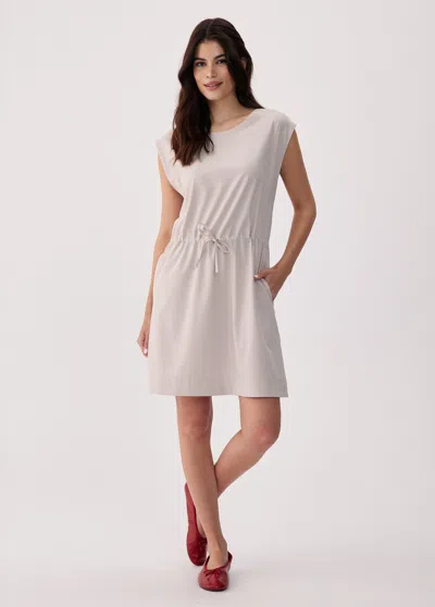 Lole Momentum Tie Dress In Neutral