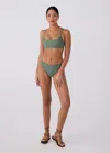 Lole Ocean Bikini Bottoms In Army