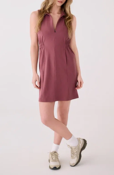 Lole Olive Sleeveless Shirtdress In Pink