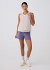 Lole Olivie Layered Tank Top In Abalone