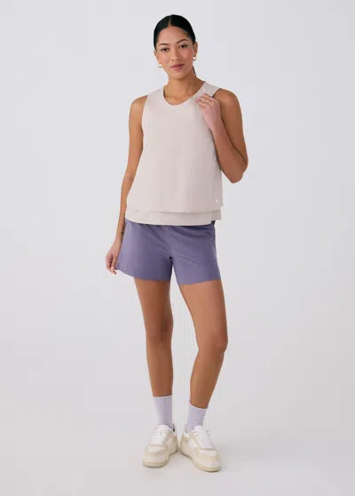 Lole Olivie Layered Tank Top In Abalone