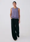 Lole Olivie Layered Tank Top In Eclipse