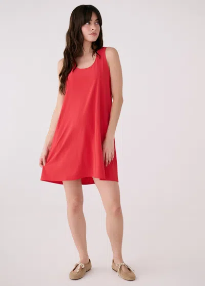 Lole Olivie Swing Dress In Red