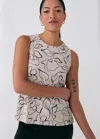 Lole Olivie Tank Top In Flora Abalone