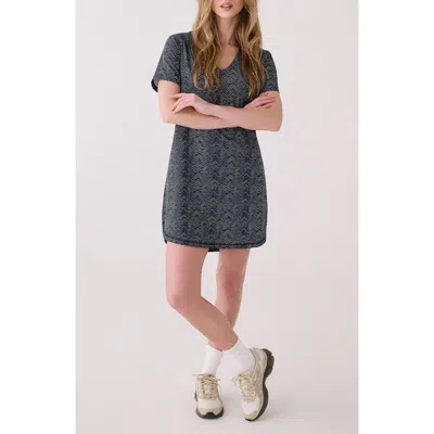 Lole Olivie V-neck Dress In Blue