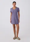 Lole Olivie V Neck Dress In Eclipse