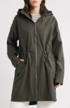 Lole Piper 2.0 Hooded Water Repellent Raincoat In Green
