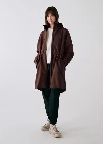 Lole Piper 2.0 Rain Jacket In Brown