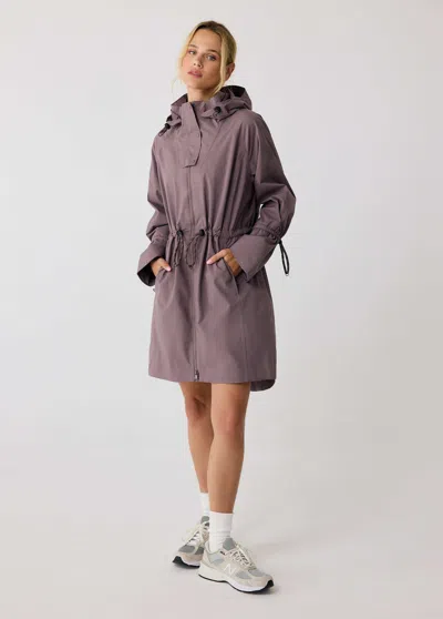 Lole Piper Oversized Rain Jacket In Twilight