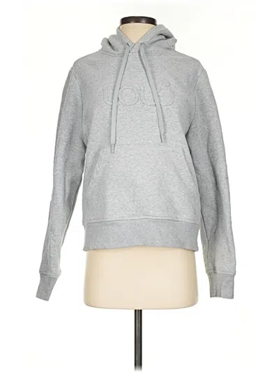 Pre-owned Lole Pullover Hoodie In Gray