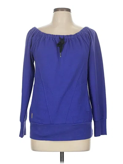 Pre-owned Lole Pullover Sweater In Purple