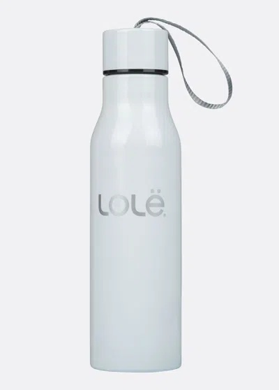 Lole Refresh Water Bottle In White W101