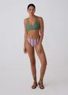 Lole Riviere Bikini Top In Army