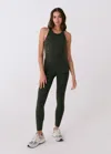 Lole Serene Ankle Leggings In Luxe Floral Olive