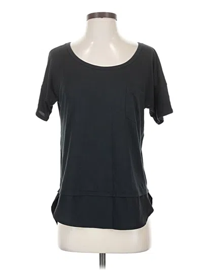 Pre-owned Lole Short Sleeve T-shirt In Black