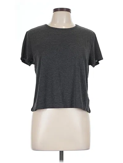 Pre-owned Lole Short Sleeve T-shirt In Gray