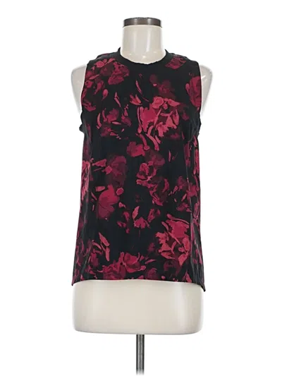 Pre-owned Lole Sleeveless Blouse In Burgundy