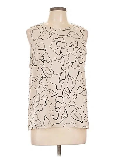 Pre-owned Lole Sleeveless T-shirt In White