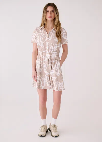 Lole Sofia Dress Short Sleeves In Gray