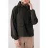 Lole Sofia Water Repellent Pullover Jacket In Gray