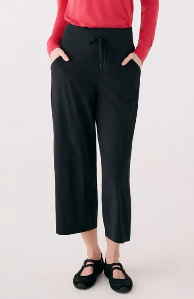 Lole Soft Crop Cargo Pants In Black